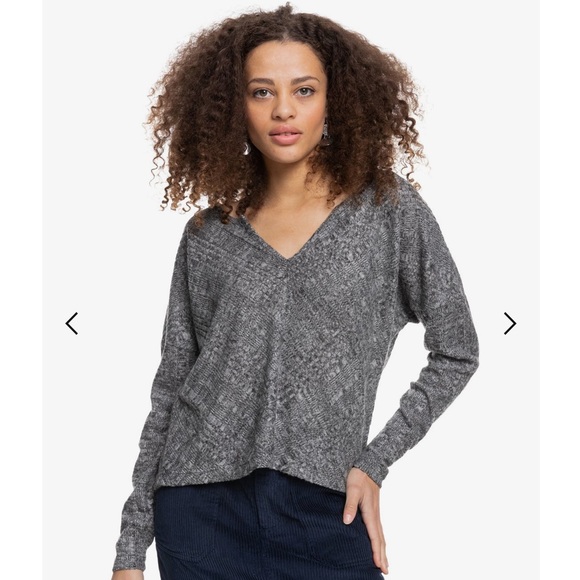 NWT Roxy High Tide Knit Top - Picture 8 of 12